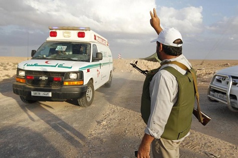 An airstrike on a hospital killed five doctors and injured at least eight medical personnel in Tripoli, Libya.