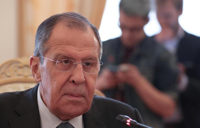 Russia's Foreign Minister Sergei Lavrov