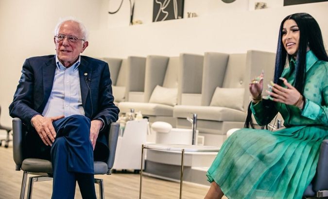 Bernie Sanders and Cardi B met to discuss 