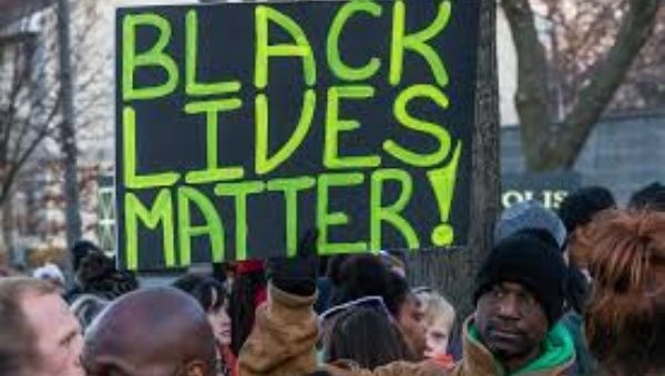 Black Lives Matter protesters 