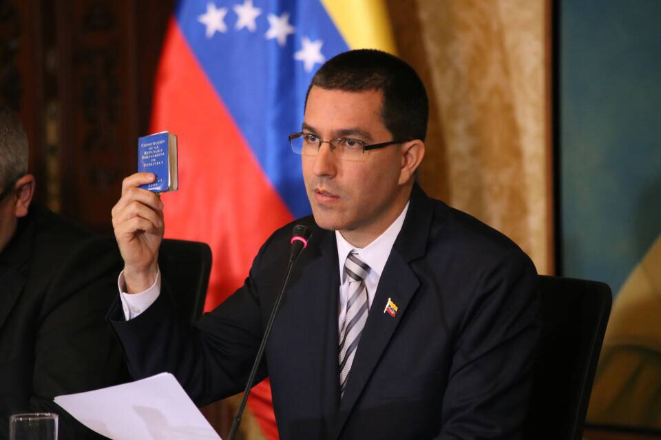 Foreign Minister Jorge Arreaza