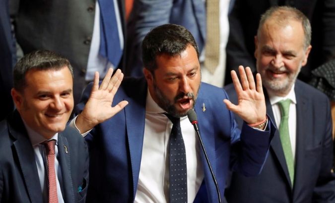 Far-right Salvini's League was not expecting the cooperation between the PD and Five-Star.