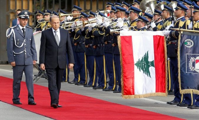 Former army commander and President Michel Aoun is allied with the Hezbollah movement, Iran and Syria.
