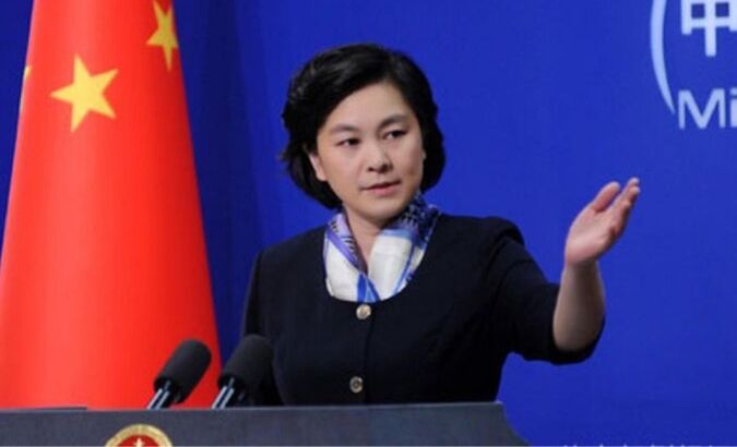 Chinese Foreign Affairs Ministry spokeswoman Hua Chunying presented her government's position Monday.