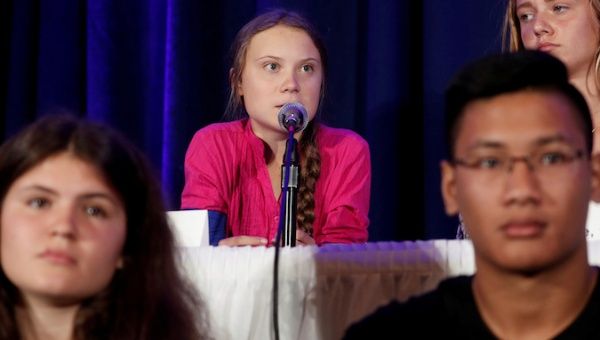 Over the past year, Thunberg, 16, has risen from a solitary protester to a leading figure in an international fight against climate change.