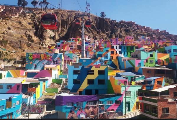 The Chualluma barrio of La Paz