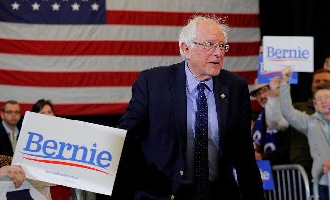 The U.S. Presidential candidate bernie Sanders raised US$25.3 million for third quarter of fundraising.