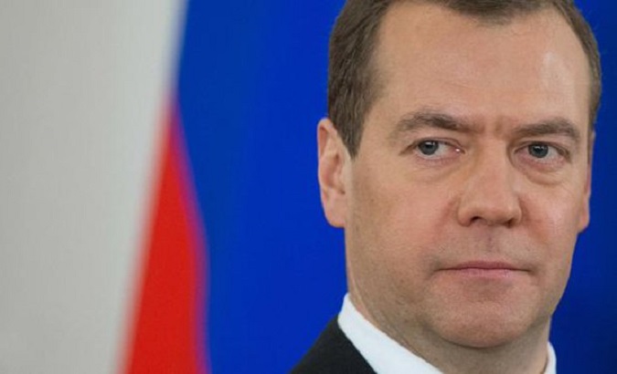 Russia's Prime Minister Dmitry Medvedev, Sep. 2019.