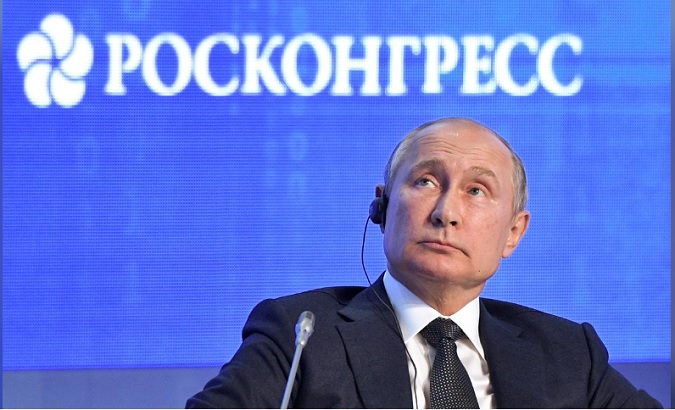 Russian President Vladimir Putin in Sochi. Oct. 3, 2019