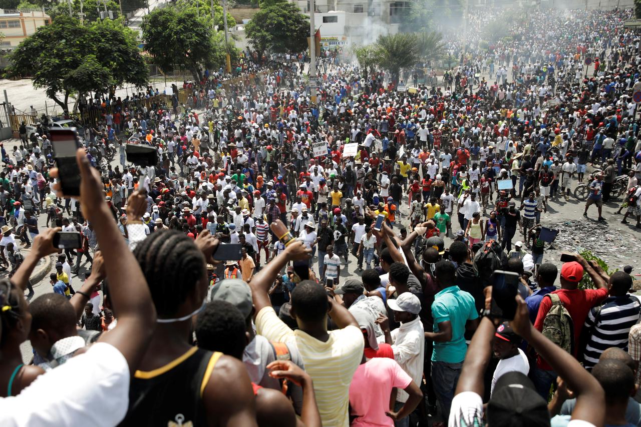 Haitians Take to the Streets to Denounce Foreign Interference