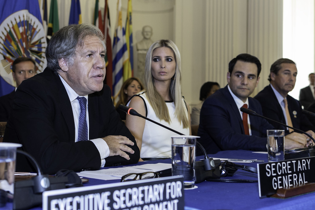 OAS Chief Luis Almagro, a close ally of the US government.