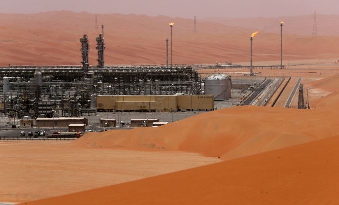 General view of the Natural Gas Liquids (NGL) facility in Saudi Aramco's Shaybah oilfield at the Empty Quarter in Saudi Arabia May 22, 2018.