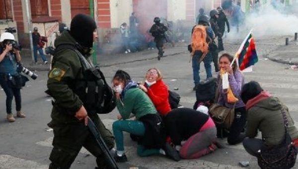The repression against the marches that repudiate the coup in Bolivia have left at least 24 indigenous people dead. 
