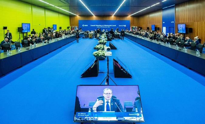 Meeting of the second and last day of the Ministerial Council of the European Space Agency (ESA), in Seville.
