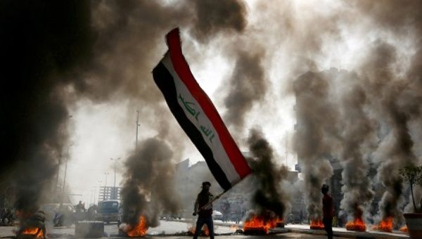 At least 355 people have been killed and ​​​​​​tens of thousands injured since the Iraqi uprising started in October.