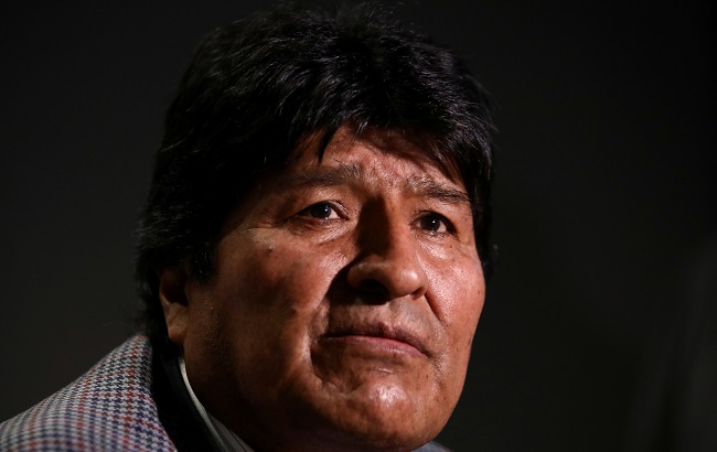 Former Bolivian President Evo Morales looks on during an interview with Reuters, in Mexico City, Mexico November 15, 2019