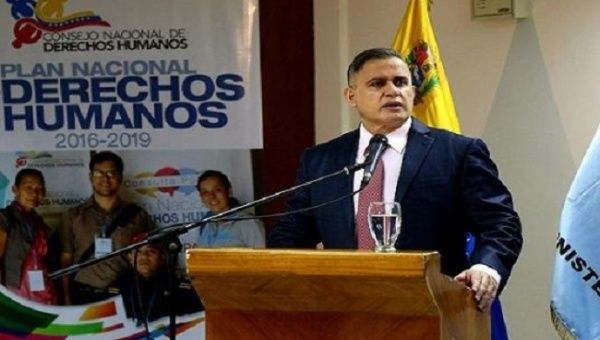 The Venezuelan prosecutor stressed that human rights cannot be misrepresented by the mainstream media.