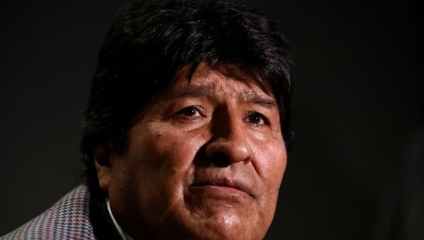 Former Bolivian President Evo Morales looks on during an interview with Reuters, in Mexico City, Mexico November 15, 2019.