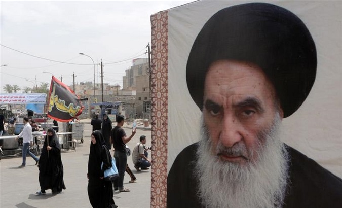 Al-Sistani said he hopes the formation of a new Iraqi government is not delayed for long amid continuing crisis.