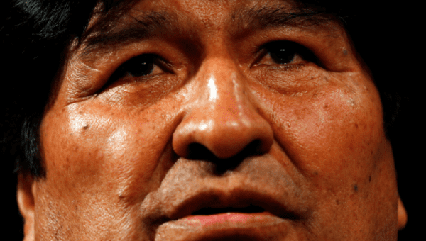 Former Bolivian President Evo Morales speaks during a news conference in Buenos Aires, Argentina December 19, 2019.