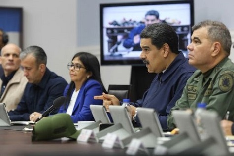 President of Venezuela Nicolas Maduro urged Monday the government of Brazil not to support 