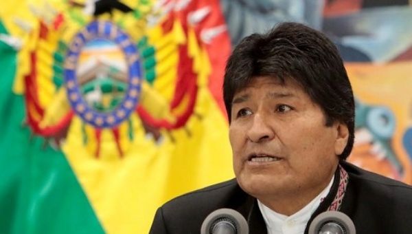 Exiled President Evo Morales promisesed that if MAS wins there will be no turning back for the coup leaders.