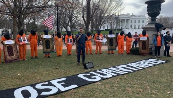 Human Rights Advocates Demonstrate, Demand Guantanamo’s Closure