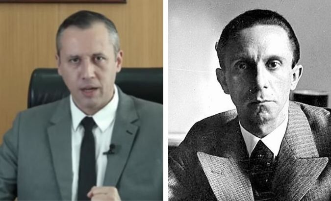 Brazil’s former Secretary of Culture Robert Alvim was fired Friday after quoting Joseph Goebbels.