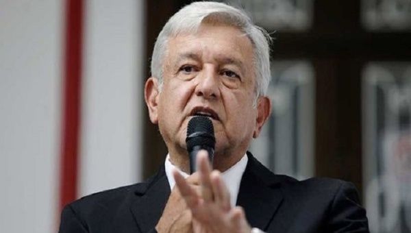 Mexican President Andres Manuel Lopez Obrador inaugurated a new road in Oaxaca. 