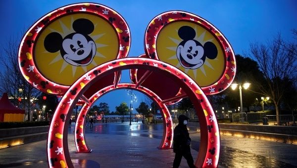 The Shanghai Disney Resort will be closed during the New Year holiday, in Shanghai, China, Jan.24, 2020.