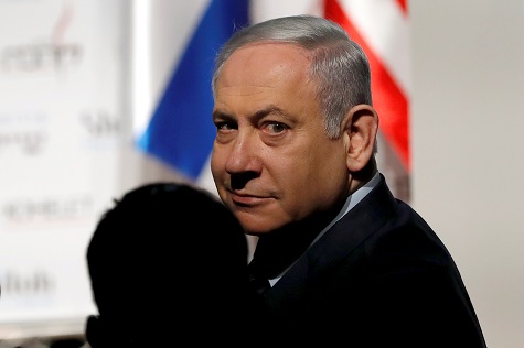 The Israeli PM was in the United States ahead of the release of the “Israeli-Palestinian peace plan” presented Tuesday by U.S. President Donald Trump.