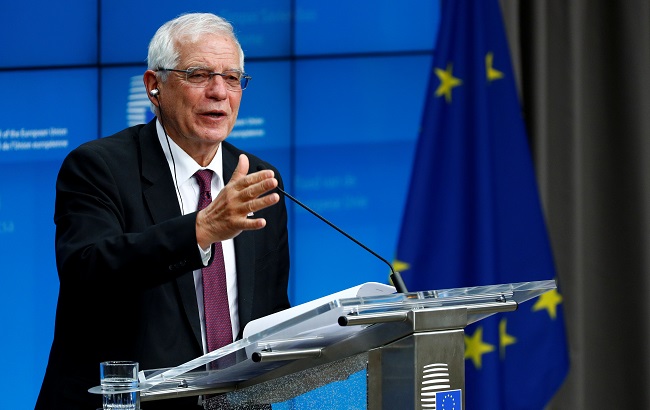 Josep Borrell, High Representative for Foreign Affairs and Security Policy and Vice-President of the European Commission holds a news conference in Brussels, Belgium, January 10, 2020.