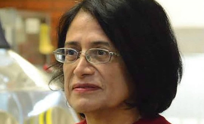 Genomic Ecology professor Maria Esperanza Martinez, Mexico city, Mexico, 2019.