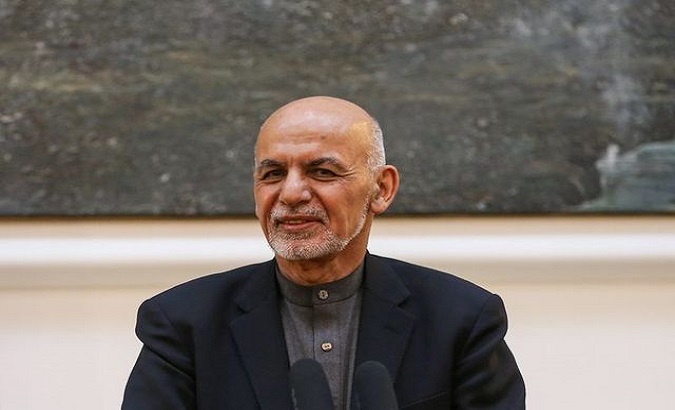Ghani's tweet indicated a possible breakthrough in talks between the United States and the Taliban in Qatar