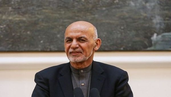 Ghani's tweet indicated a possible breakthrough in talks between the United States and the Taliban in Qatar