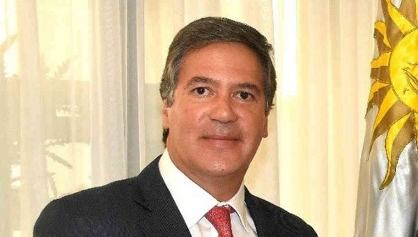 Colombian Ambassador to Uruguay Fernando Sanclemente, 2020.
