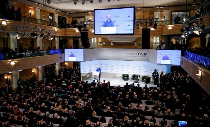 The 56th Munich Security Conference, Munich, Germany, Feb. 15 2020.