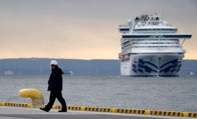 According to the Japanese Ministry of Health, the cruise increased 99 cases in a single day.