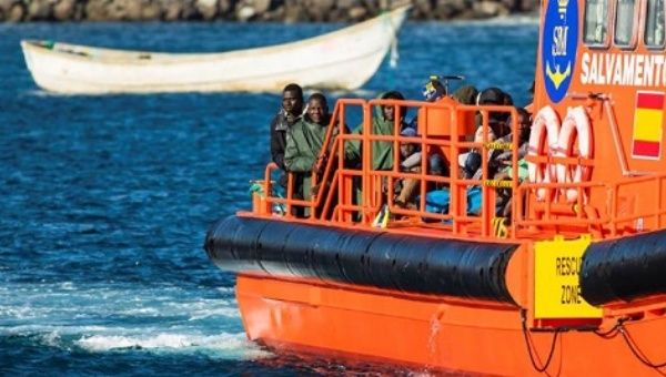NGOs AlarmPhone and Walking Borders said Tuesday that 14 migrants, two of them children, had died after their boat sank en route to the Canaries.