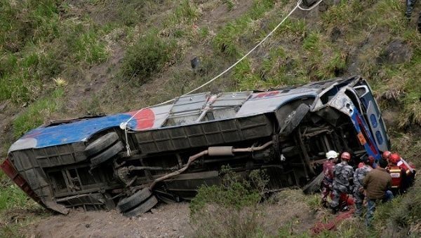 In Ecuador, road accidents are the leading cause of deaths in the country.