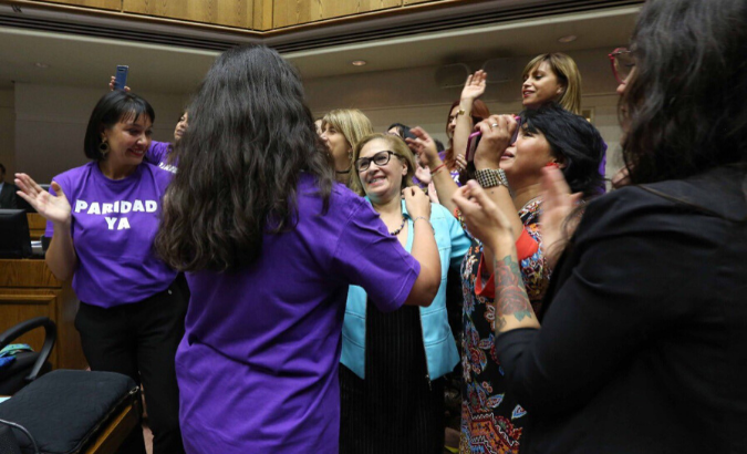 The Chilean Senate approved a bill on gender parity.