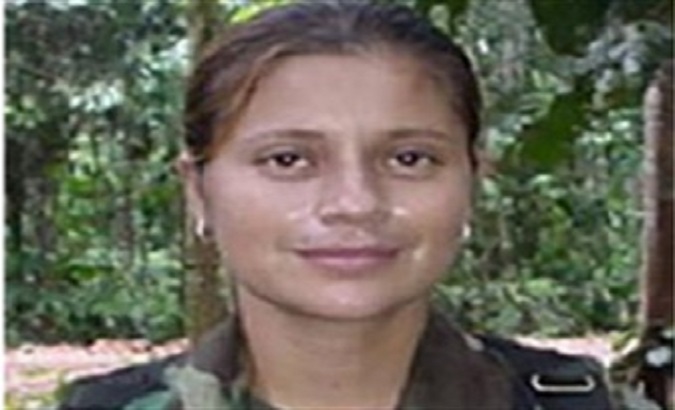 Former guerrilla member Astrid Conde