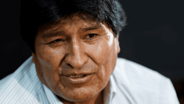Former President of Bolivia Evo Morales.