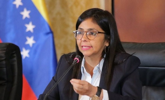 Vice President Delcy Rodriguez, Caracas, Venezuela, 2020.