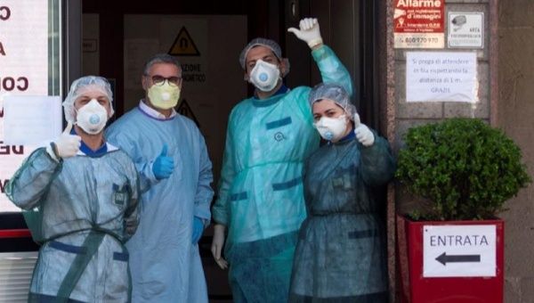 The coronavirus has devastated Italy's medical facilities as thousands of new cases are reported each day.