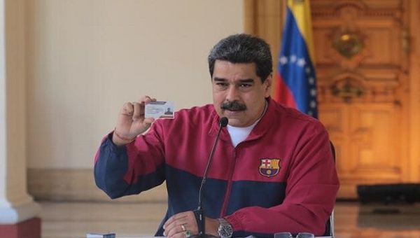 Nicolas Maduro, president of Venezuela March 22, at a press conference