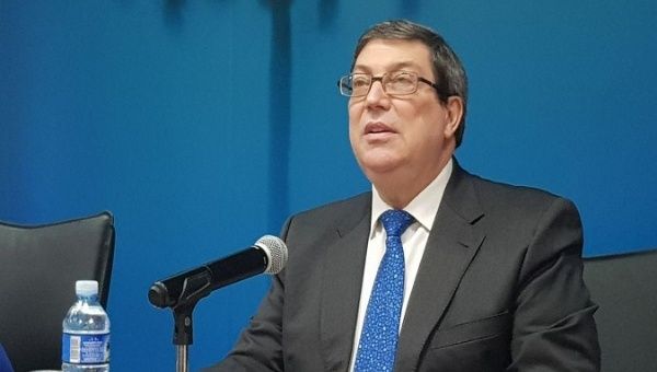 Bruno Rodriguez Parrilla, Cuba's Foreign Minister 