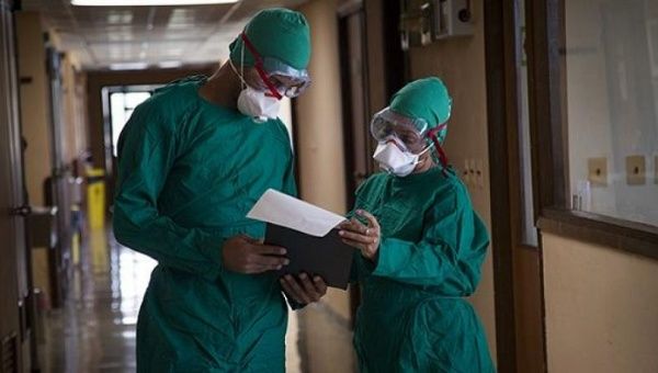 Doctors at the frontlines of the coronavirus outbreak.