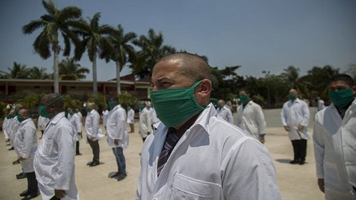 Cuban doctors head to foreign nations to help them during the coronavirus international pandemic