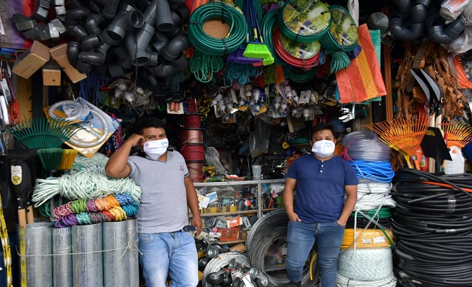 Market Workers of Antigua Guatemala, April 2020